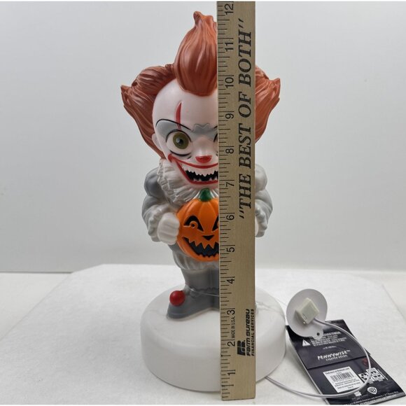 Pennywise Lighted Blow Mold 12" IT Chapter Two Gemmy Clown Battery 2024 NEW - Picture 12 of 13